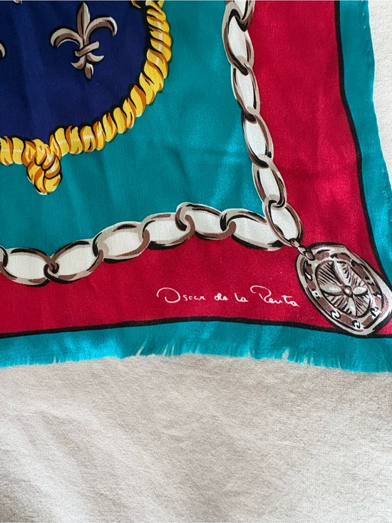 Oscar de la Renta Accessories - Oscar de la Renta Silk Scarf